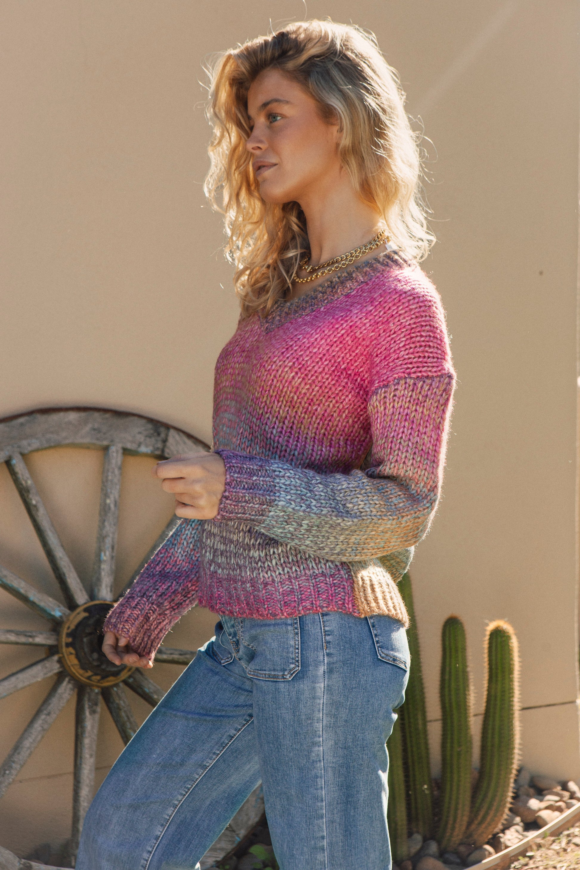 Sundancer Knit Purple Haze - side view