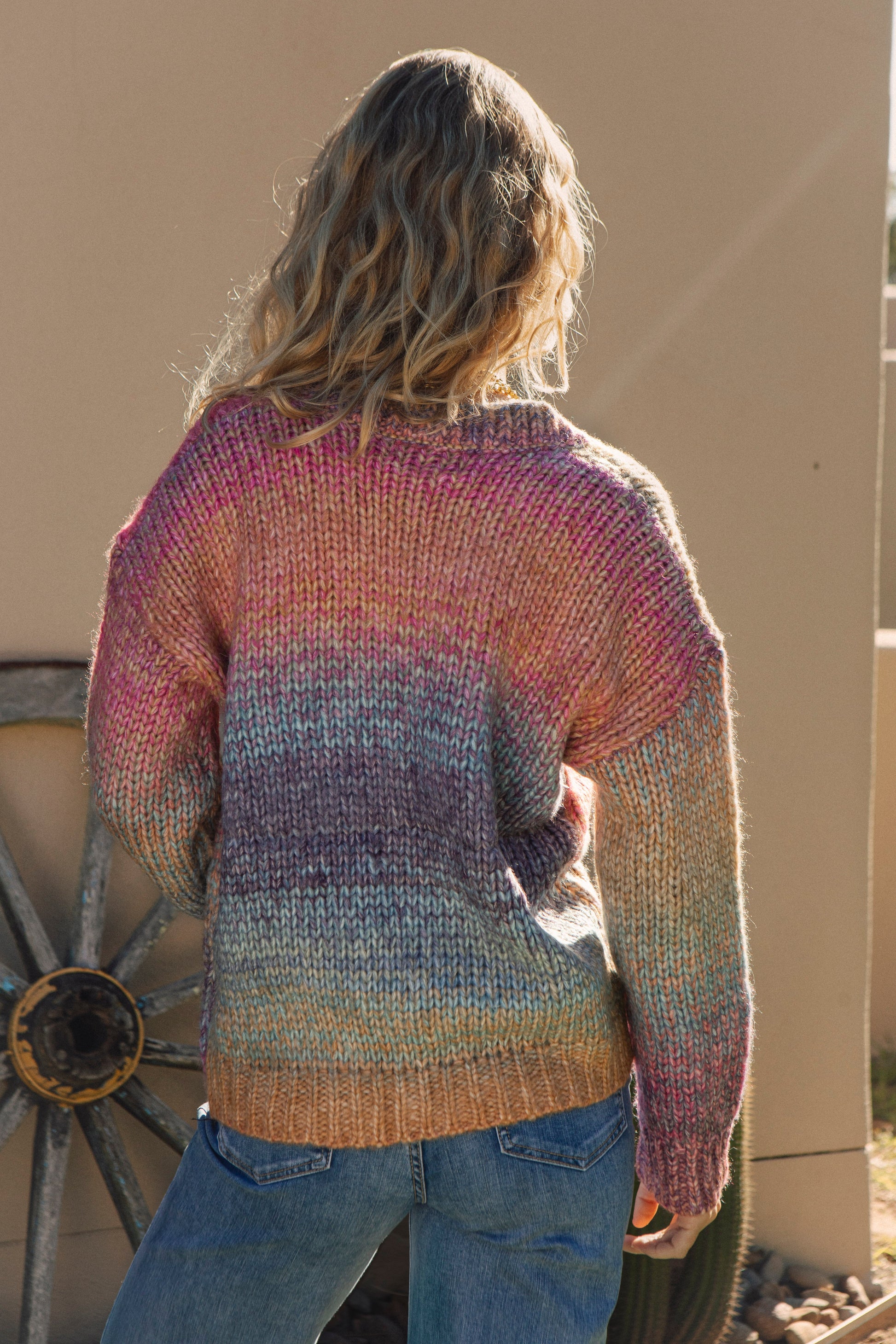 Sundancer Knit Purple Haze - rear view