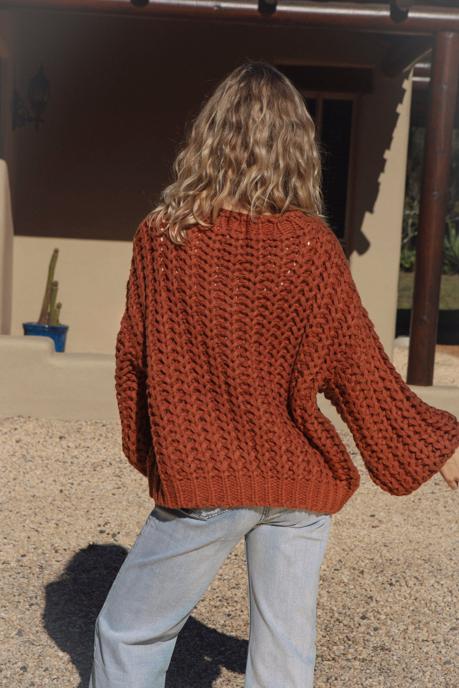 Wildwood Knit Ember - rear view