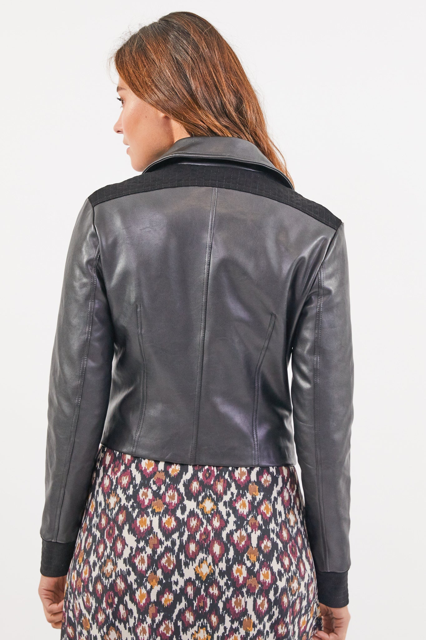 Annelies jacket leder