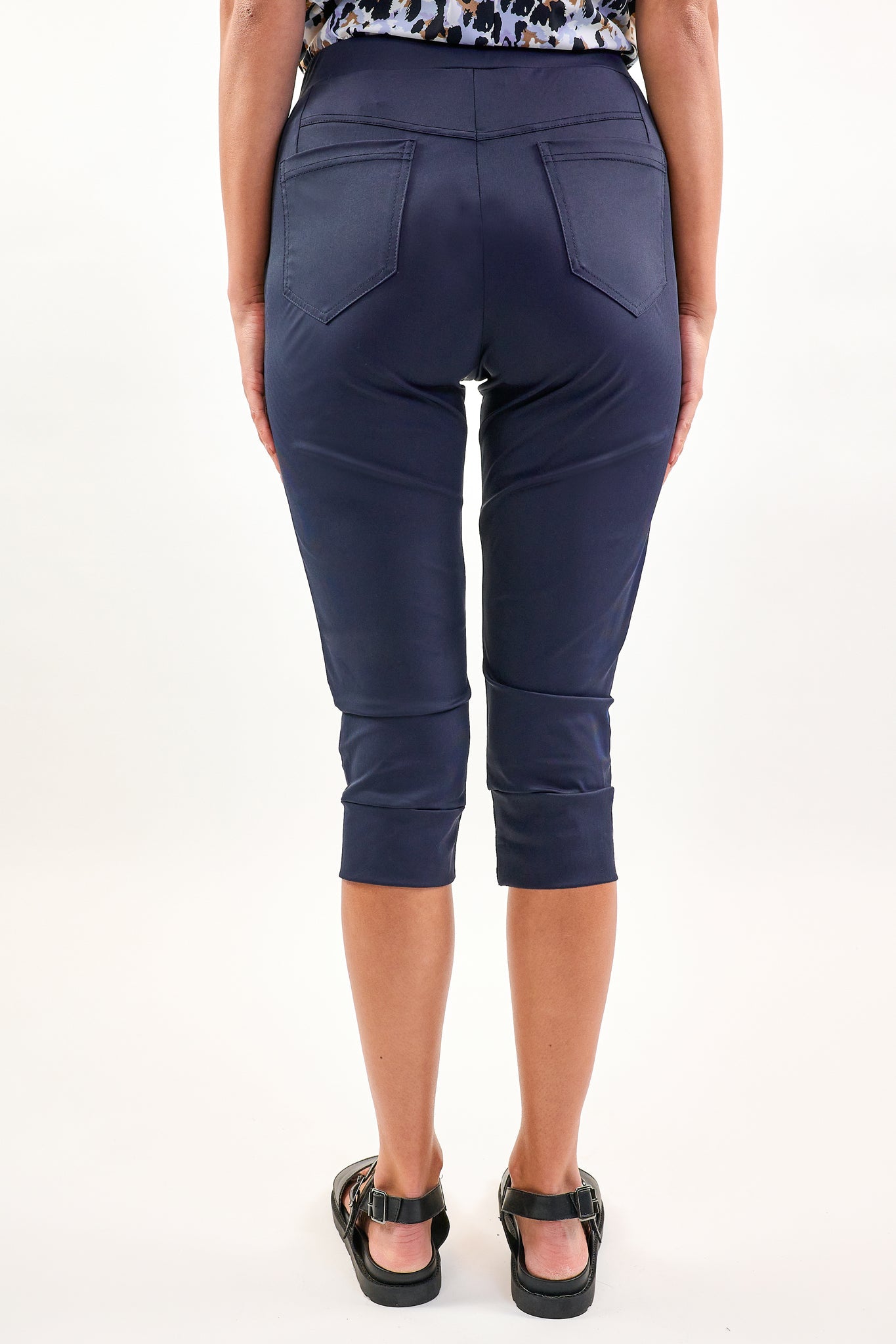Aaf capri donkerblauw